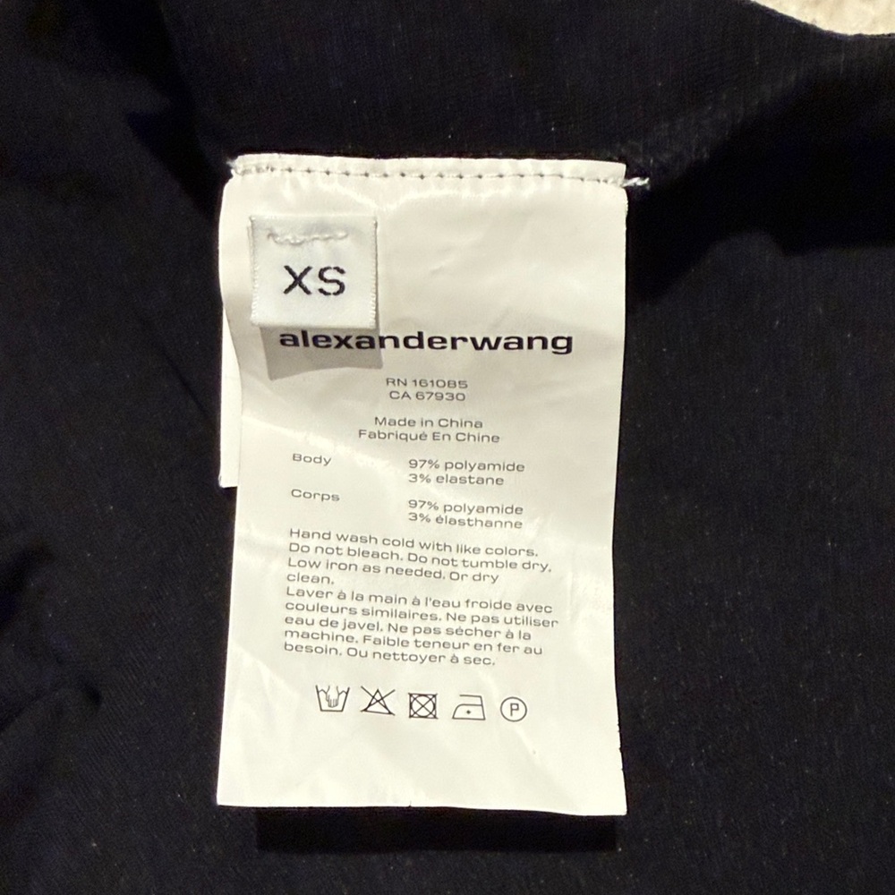 Alexander Wang Dark Fabric XS